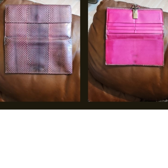 Dolce & Gabbana python convertible clutch/evening bag removable chain - Picture 16 of 17